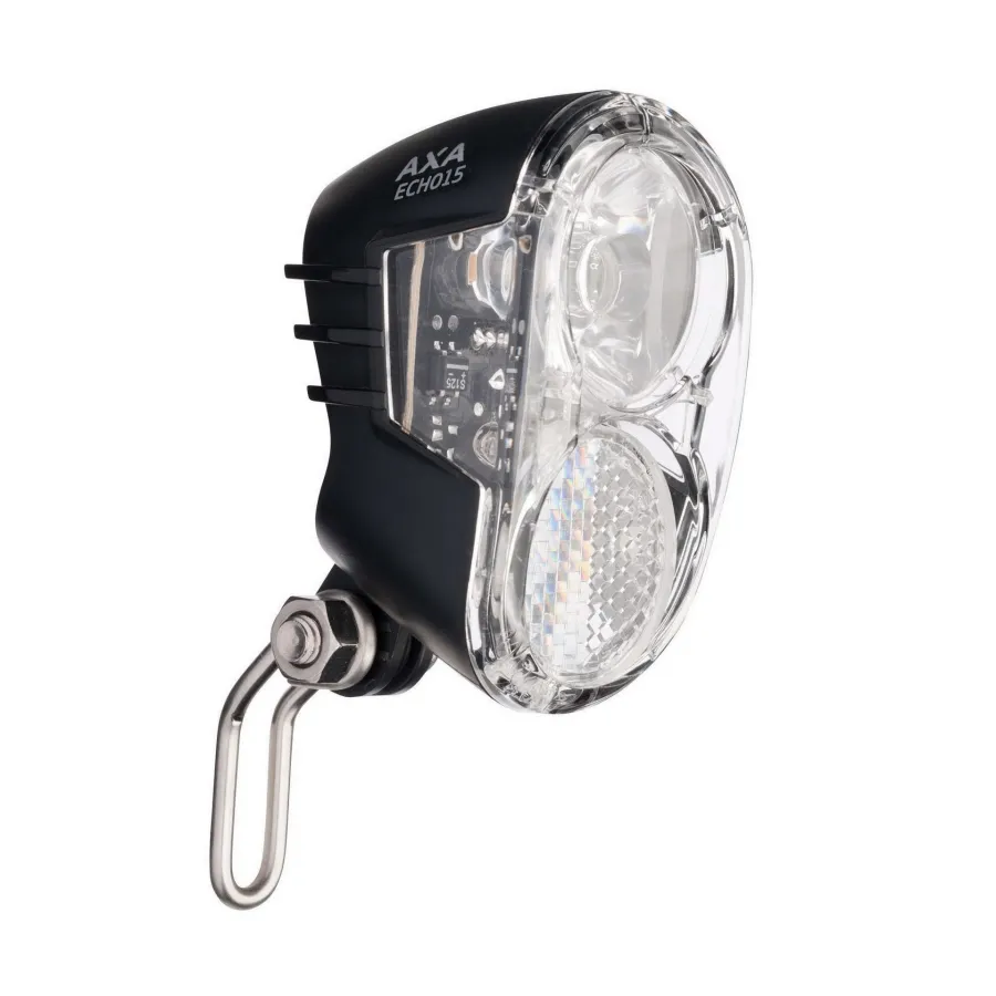 Axa Headlight Echo15 Switch Led 15 Lux Dynamo On/Off
