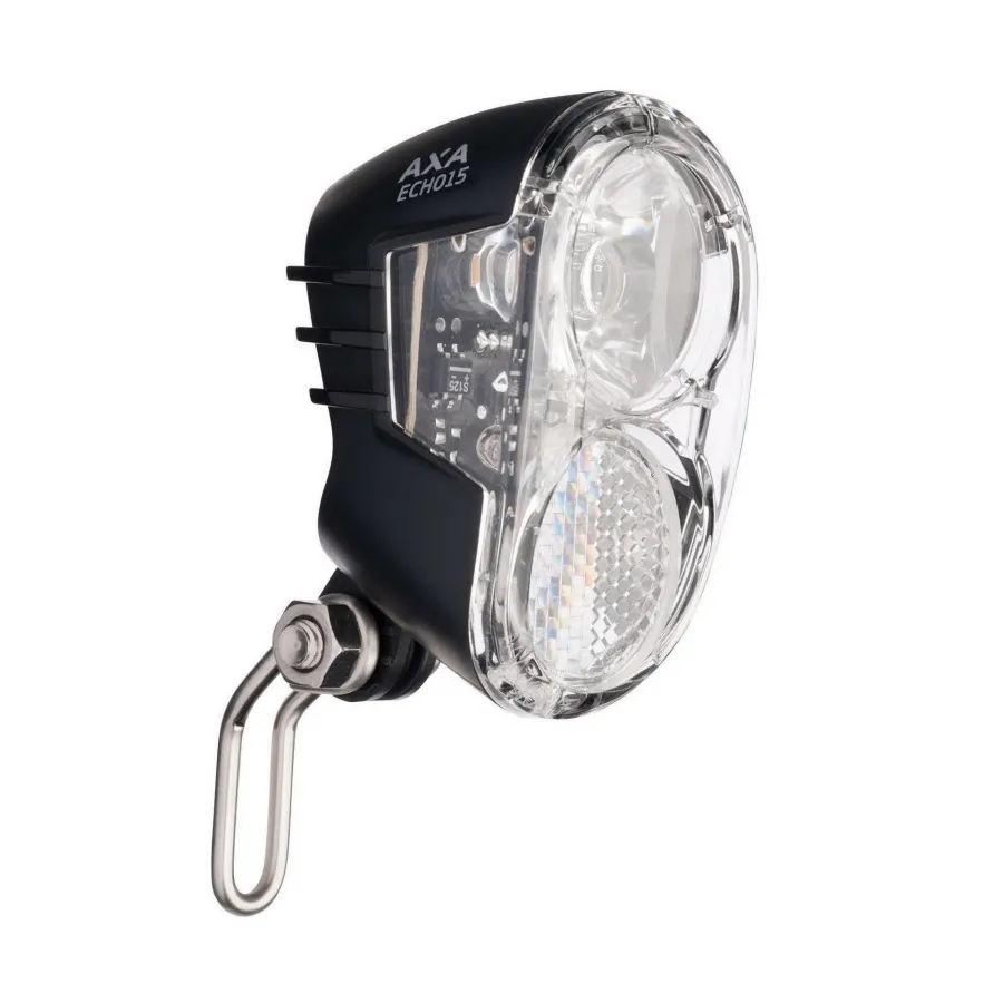 Axa Headlight Echo15 Switch Led 15 Lux Dynamo On/Off