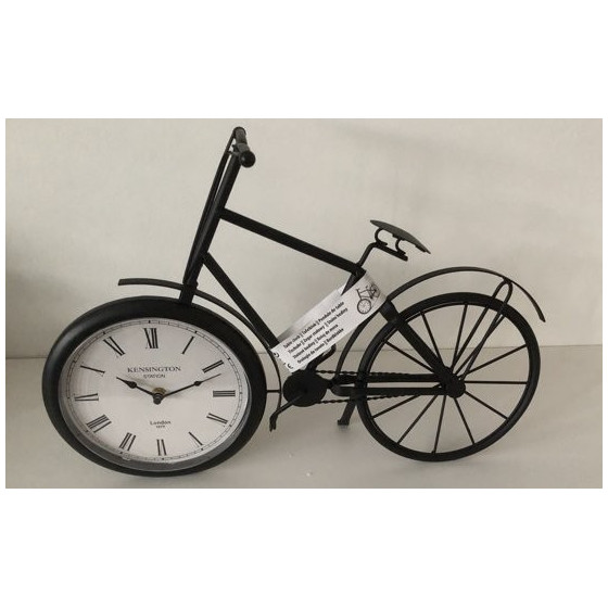Table clock Bicycle Metal