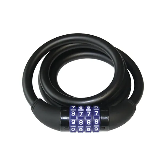 Silicon Combination Lock 12x1200mm Black