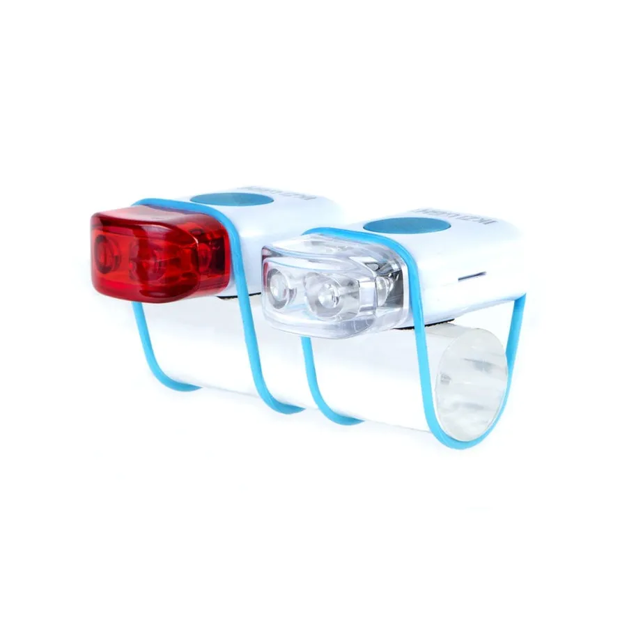 IKZI-Light LED set voor+achter wit