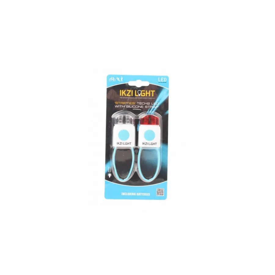 IKZI-Light LED set voor+achter wit