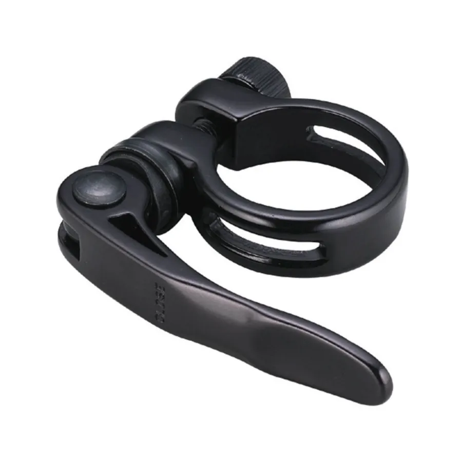 Union zadelpenklem met snelspanner 28.6 zwart Union zadelpenklem met snelspanner 28.6 zwart