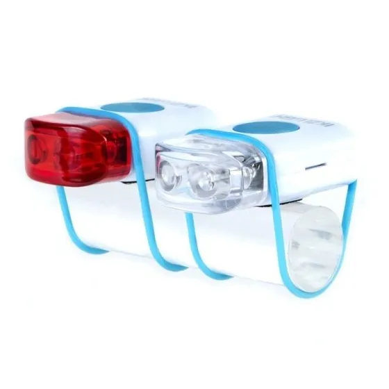 IKZI-Light LED set voor+achter wit