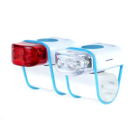 IKZI-Light LED set voor+achter wit