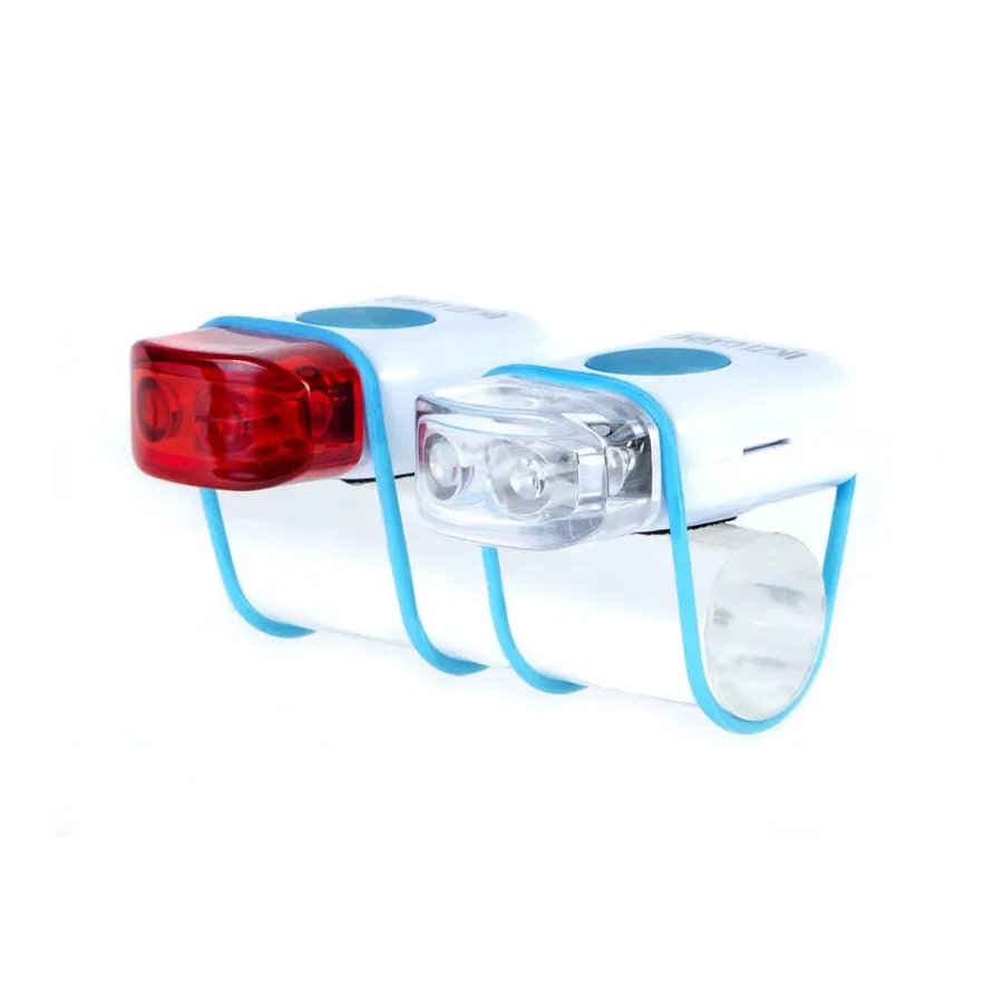 IKZI-Light LED set voor+achter wit