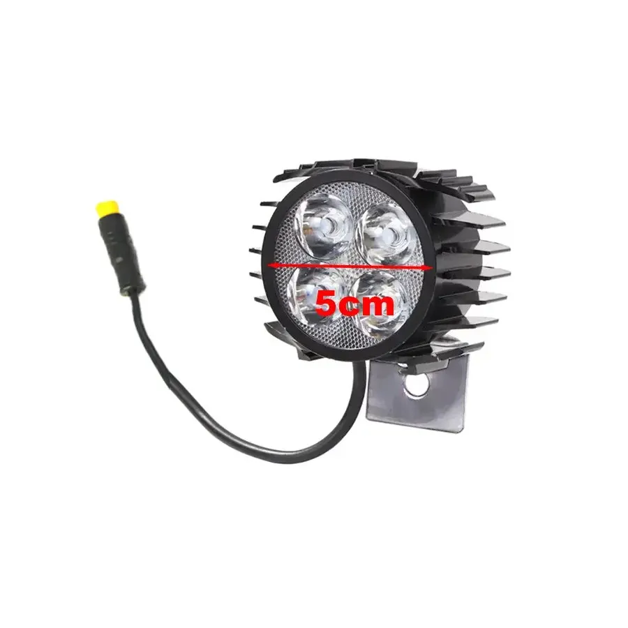 Koplamp met claxon voor fiets en elektrische scooter