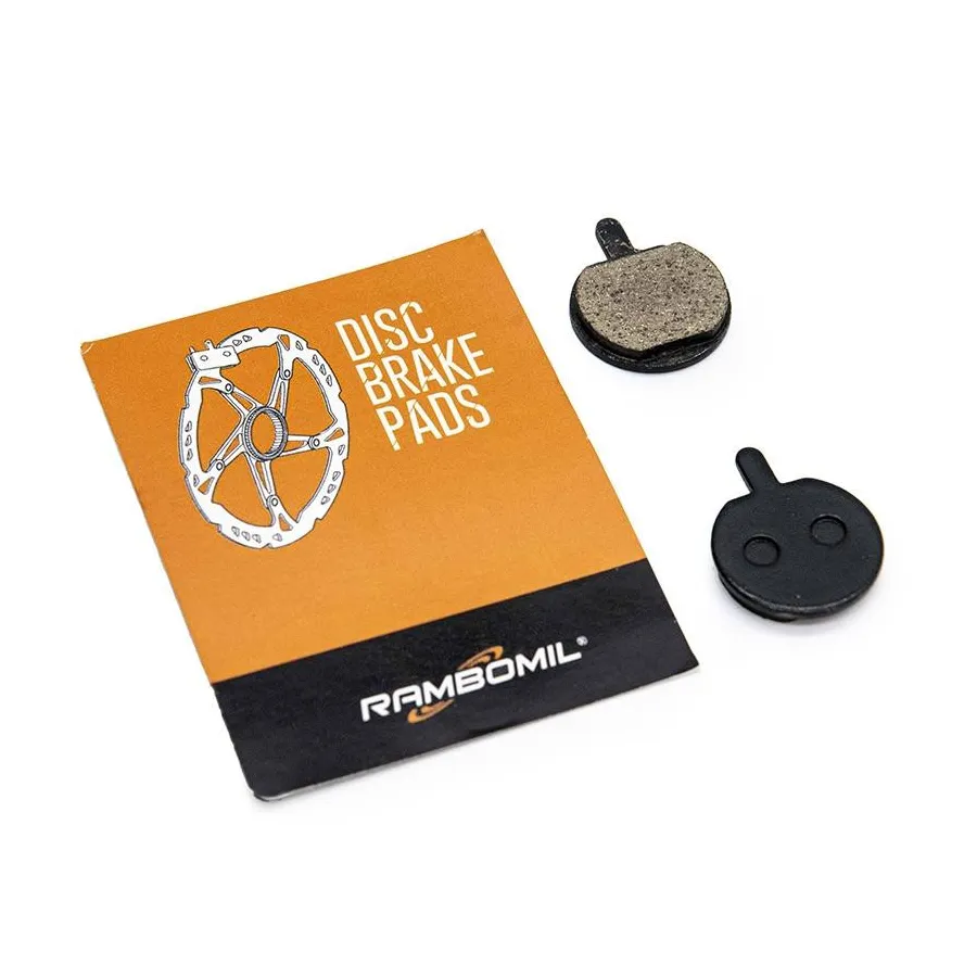 Rambomil Resin Round Brakepads short
