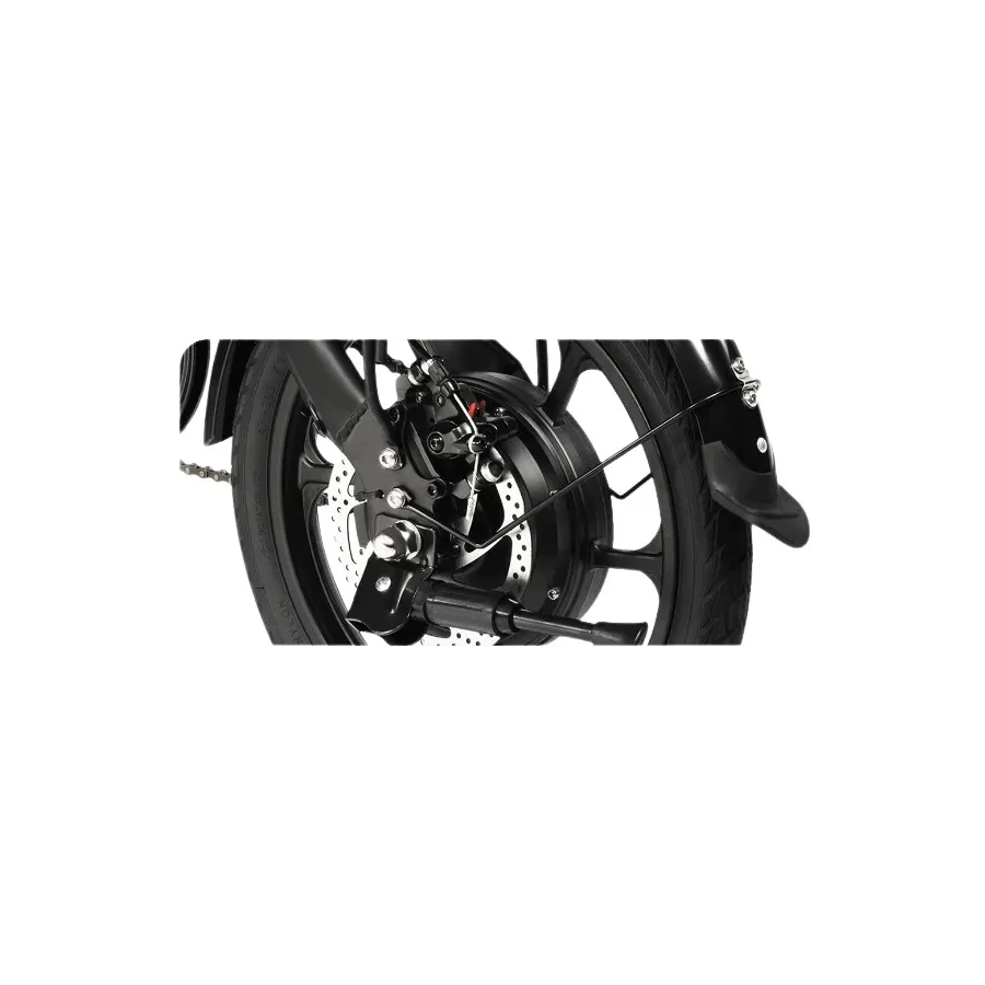 DYU A1F 16 inch volledig opvouwbare elektrische fiets
