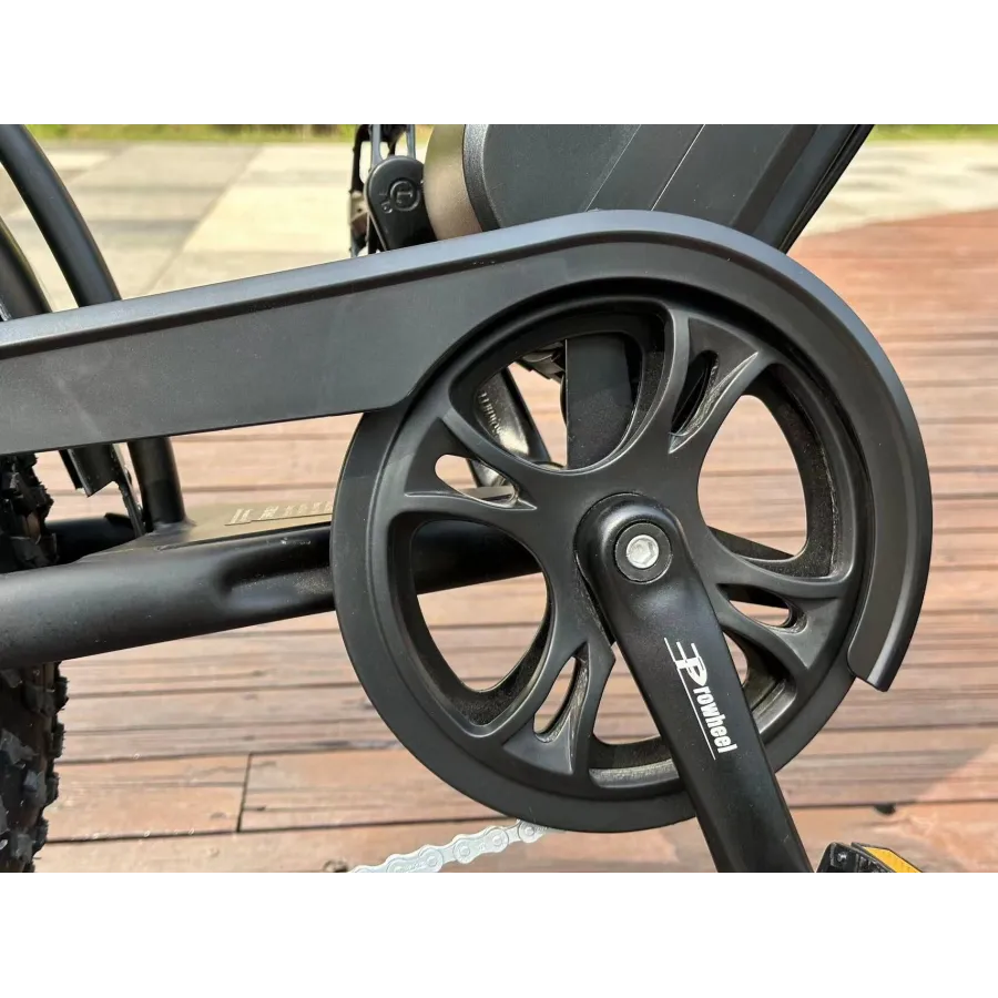Ouxi V8.3 - Fatbike Elektrische Fiets Legale Versie zonder gashendel 15 Ah Accu 250W - Zwart