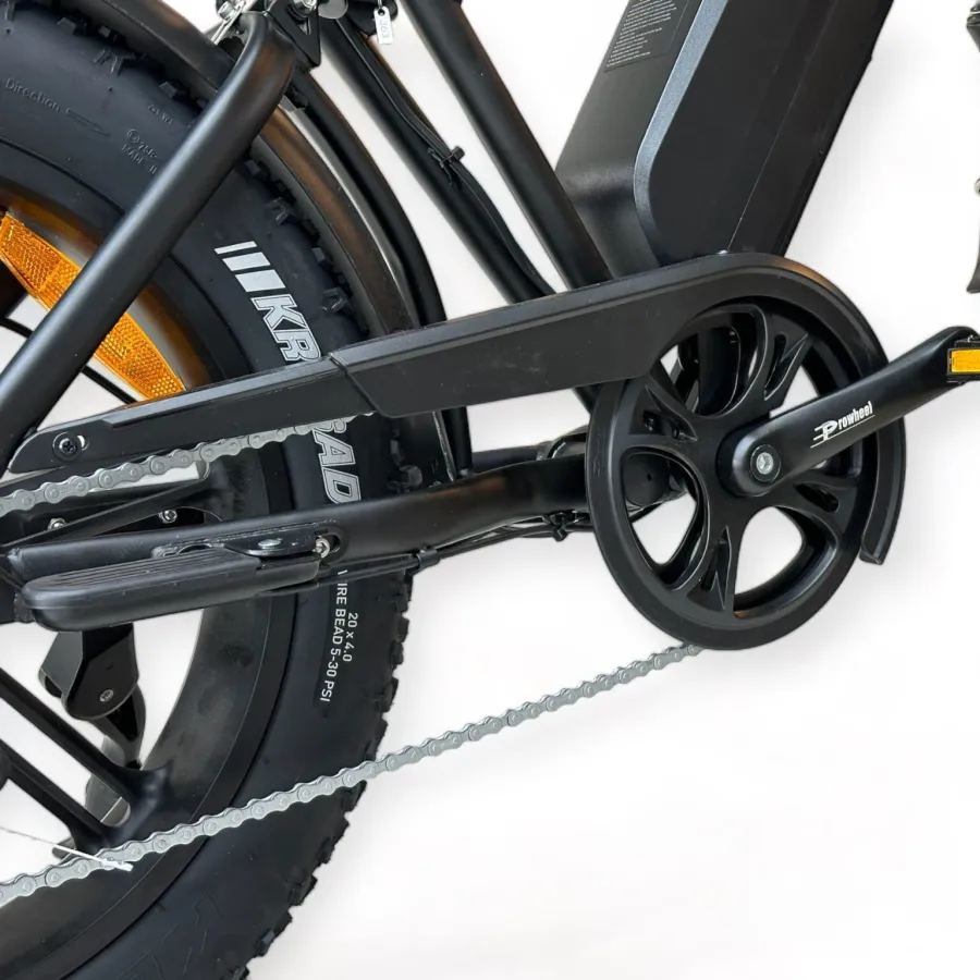 Ouxi V8.3 - Fatbike Elektrische Fiets Legale Versie zonder gashendel 15 Ah Accu 250W - Zwart