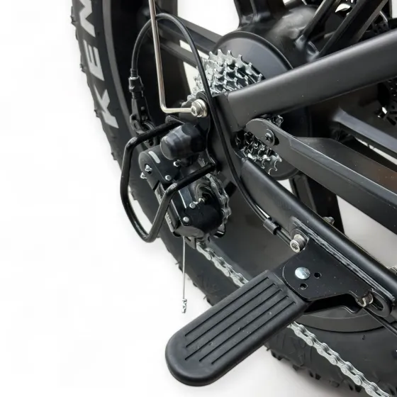 Ouxi V8.3 - Fatbike Elektrische Fiets Legale Versie zonder gashendel 15 Ah Accu 250W - Zwart