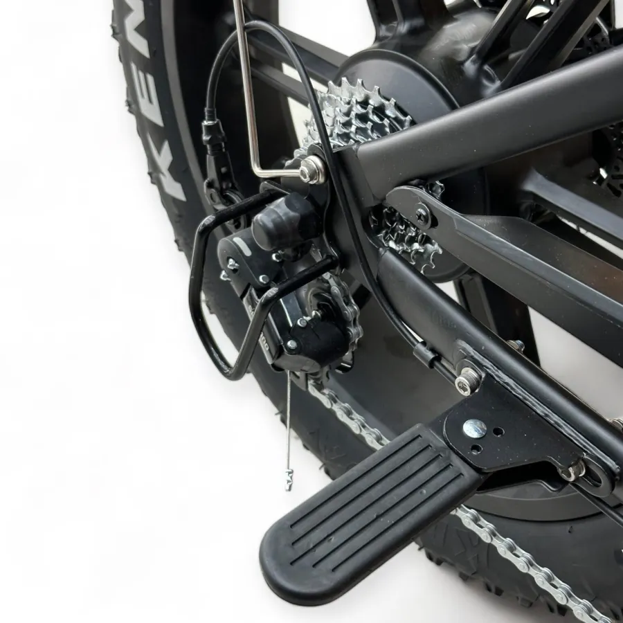 Ouxi V8.3 - Fatbike Elektrische Fiets Legale Versie zonder gashendel 15 Ah Accu 250W - Zwart