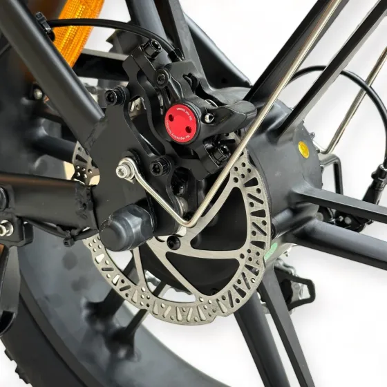 Ouxi V8.3 - Fatbike Elektrische Fiets Legale Versie zonder gashendel 15 Ah Accu 250W - Zwart