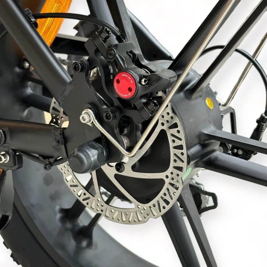 Ouxi V8.3 - Fatbike Elektrische Fiets Legale Versie zonder gashendel 15 Ah Accu 250W - Zwart