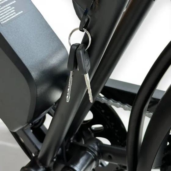 Ouxi V8.3 - Fatbike Elektrische Fiets Legale Versie zonder gashendel 15 Ah Accu 250W - Zwart
