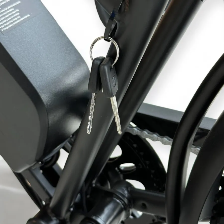 Ouxi V8.3 - Fatbike Elektrische Fiets Legale Versie zonder gashendel 15 Ah Accu 250W - Zwart