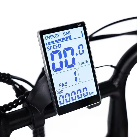Ouxi V8.3 - Fatbike Elektrische Fiets Legale Versie zonder gashendel 15 Ah Accu 250W - Zwart