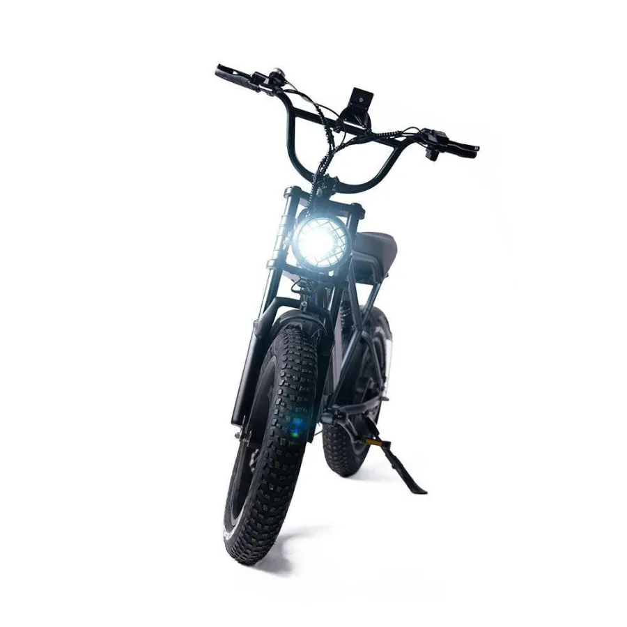 Ouxi V8.3 - Fatbike Elektrische Fiets Legale Versie zonder gashendel 15 Ah Accu 250W - Zwart