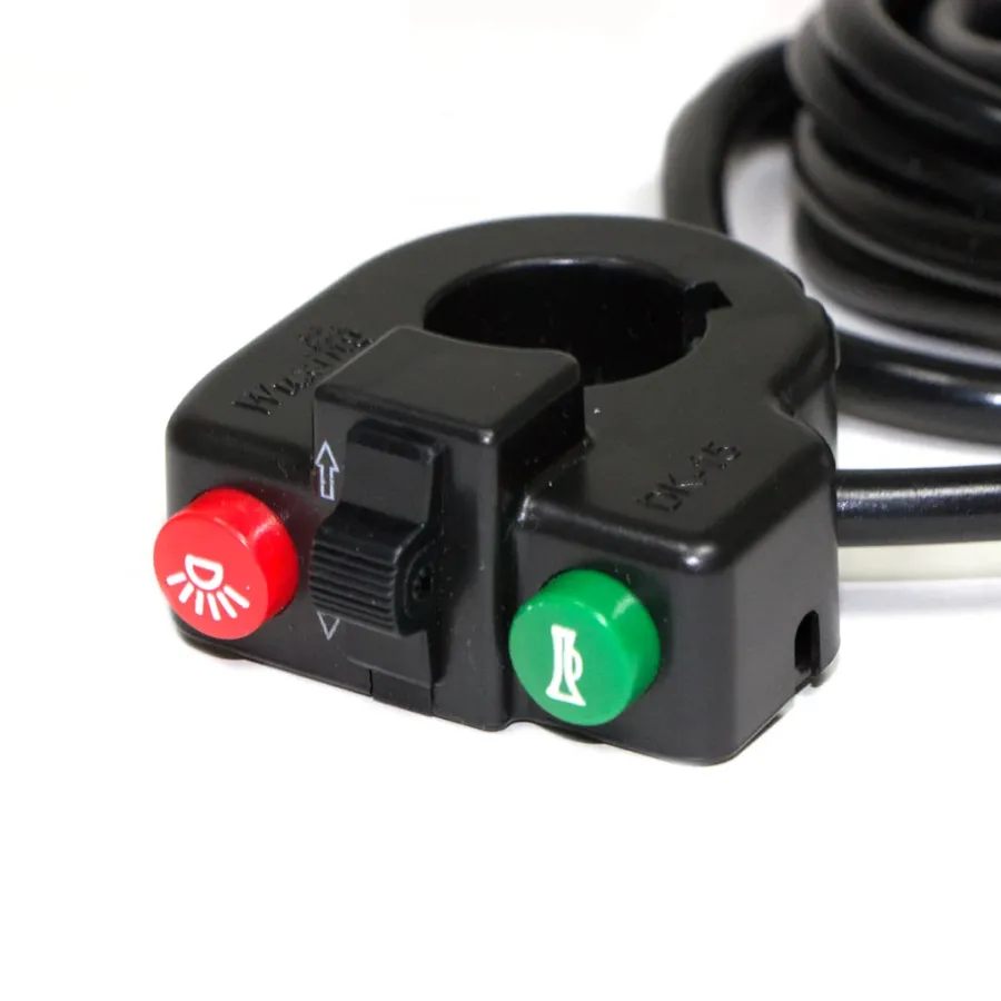 Mechanical Push Button Panel With Flashing Light Horn