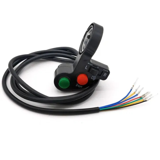 Button panel for turning lights/light/horn
