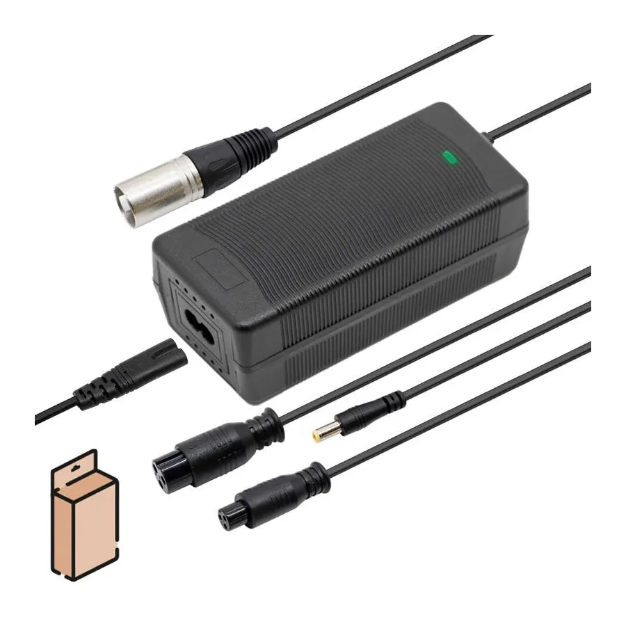 52 V charger (58.8 V) 2A with DC and GX connectors