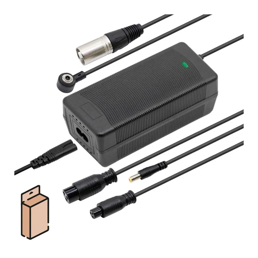 36 V-lader (42 V) 2A met connectoren X16/XLR/GX12/MI4 Pro (1e generatie)/DC cecotec 36 V-lader (42 V) 2A met connectoren X16/XLR/GX12/MI4 Pro (1e generatie)/DC cecotec