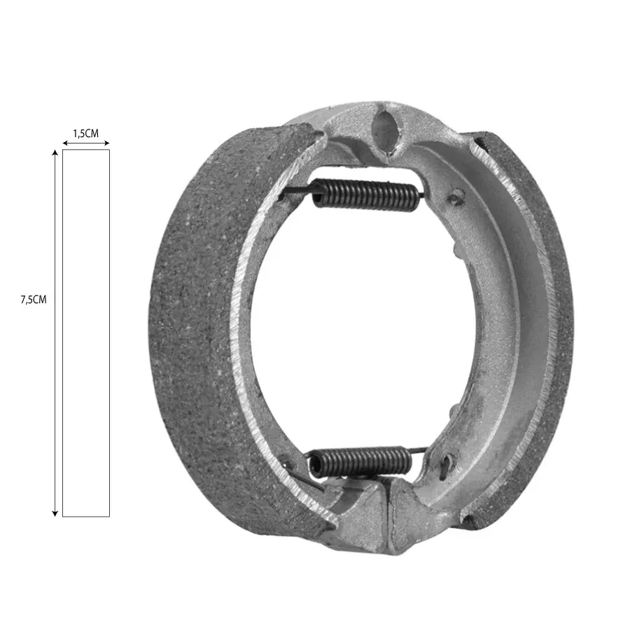 Drum brake pad Xiaomi Mi3 Lite and Mi 4 Go, Ninebot F series and Motus Scooty 10 Drum brake pad Xiaomi Mi3 Lite and Mi 4 Go, Ninebot F series and Motus Scooty 10