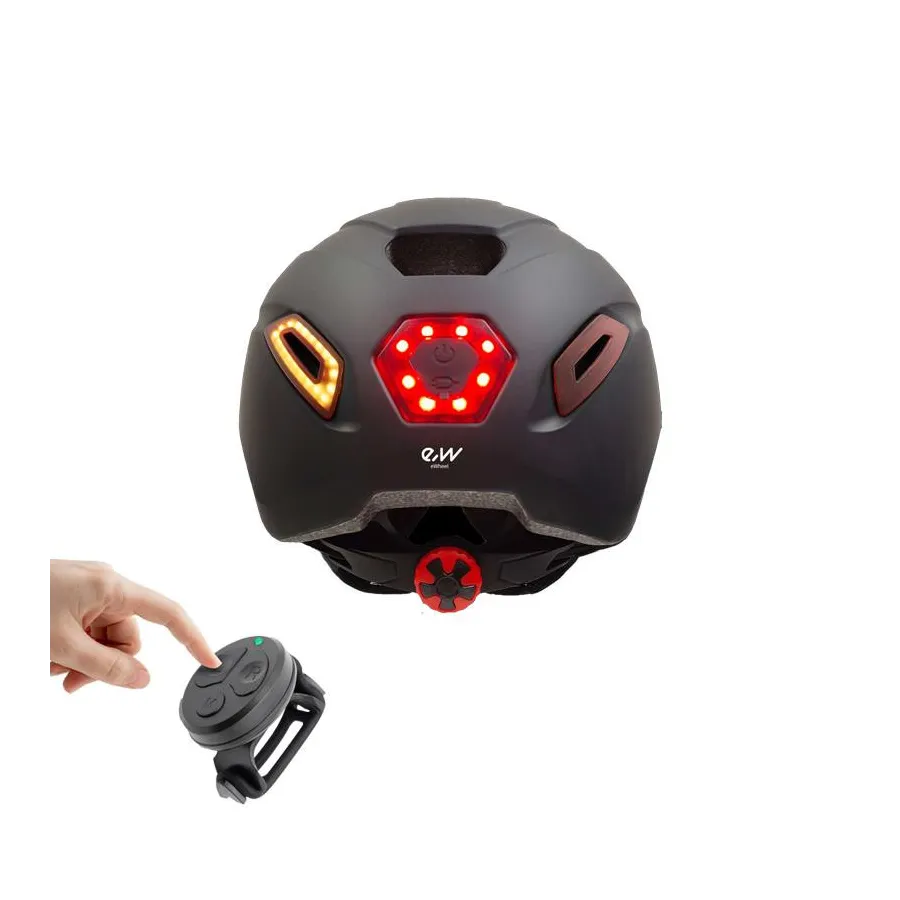 Helm CP02 met indicator zwart one size