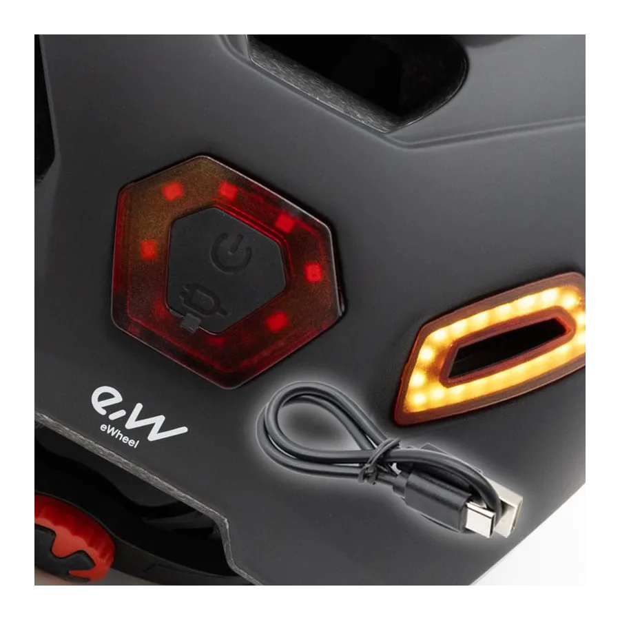 Helm CP02 met indicator zwart one size