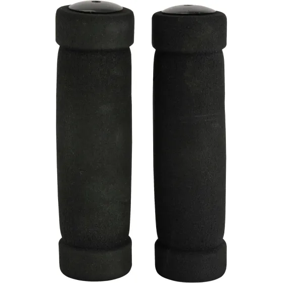 Pure Handvatten schuimrubber zwart 120mm - Set van 2