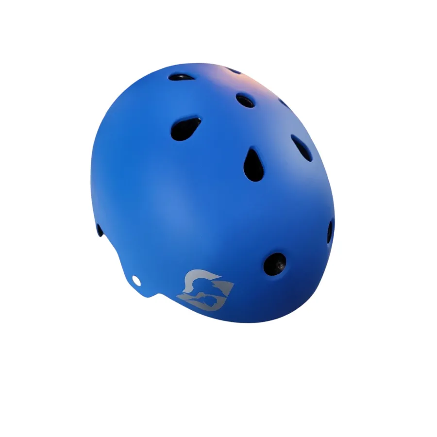 Minerva helmet 50-54 cm blue + LED light