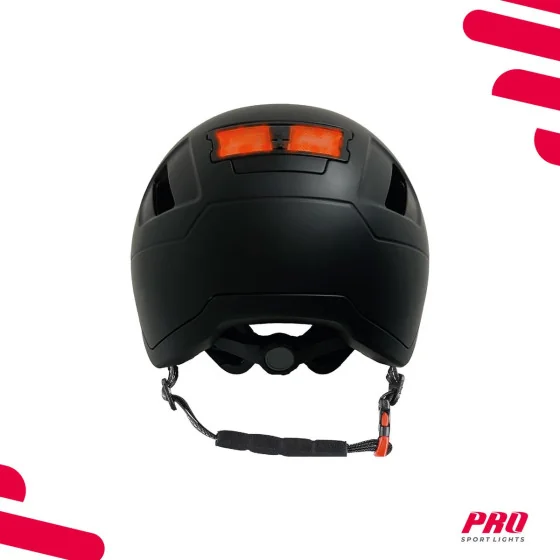 Fietshelm met Visier & Oorwarmers Speed Pedelec - Helm Medium Zwart