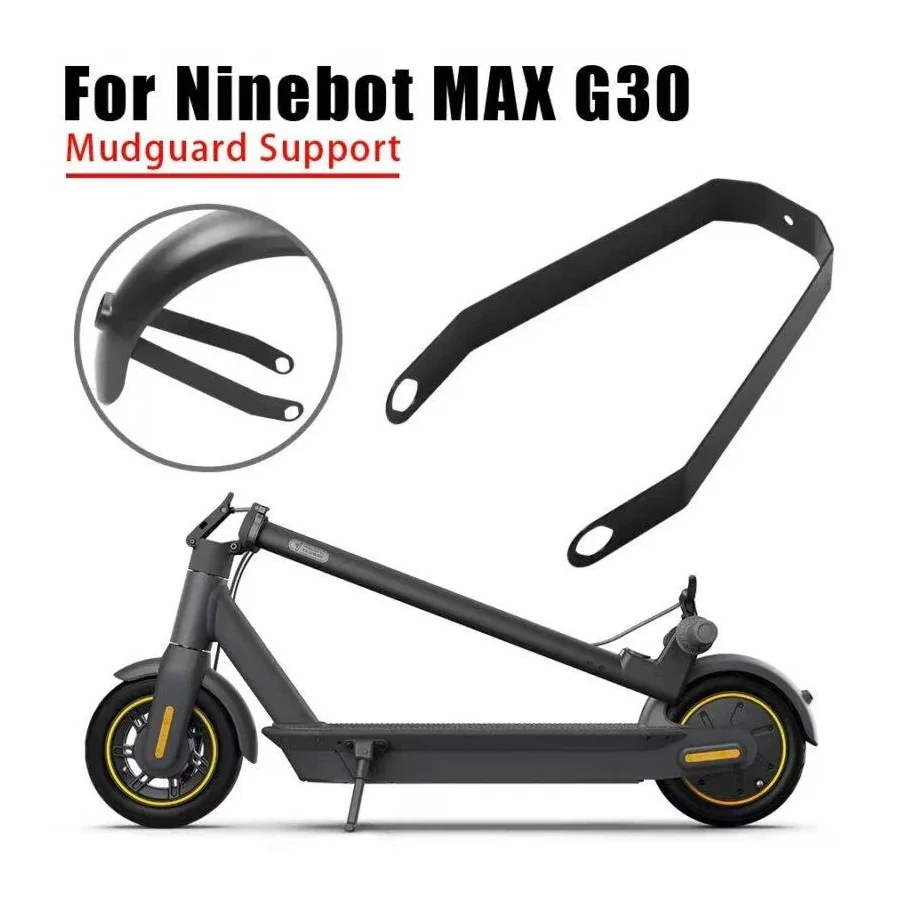 Black metal fender brackets for NINEBOT MAX G30