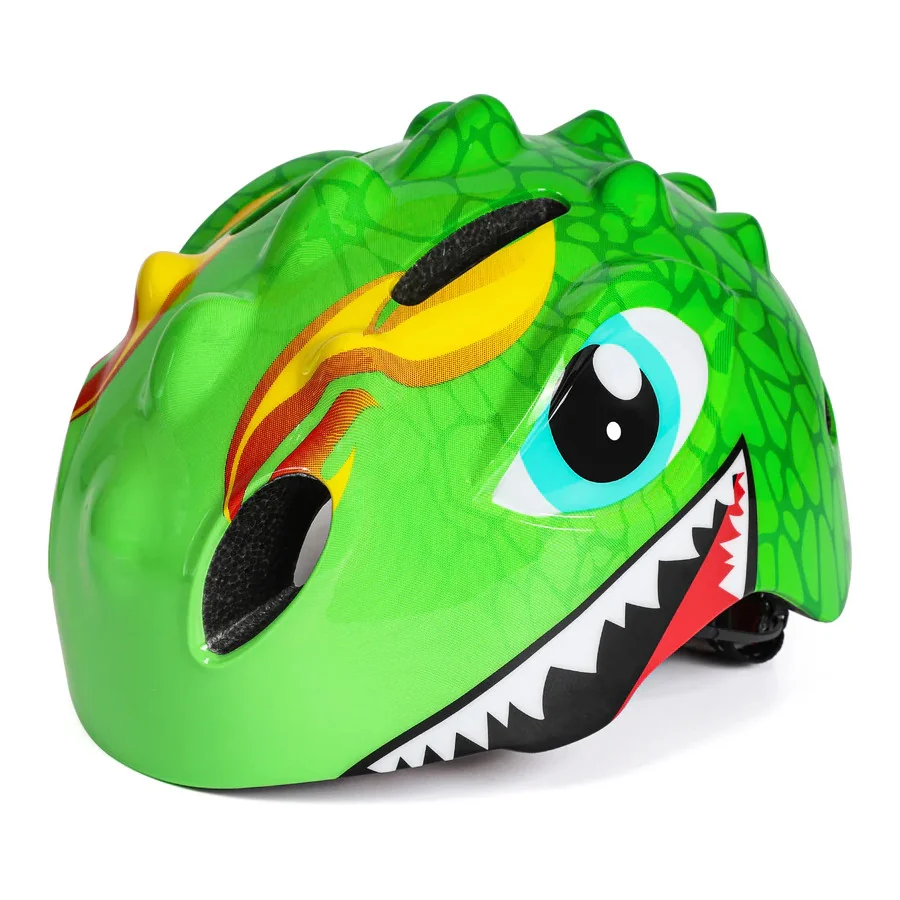 Bicycle Helmet Child Light Green - Children's Helmet Dino XS 46/51cm Bicycle Helmet Child Light Green - Children's Helmet Dino XS 46/51cm