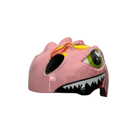 Bicycle Helmet Child Girls Pink Helmet Children - Children's Helmet Dino XS 46/51cm
