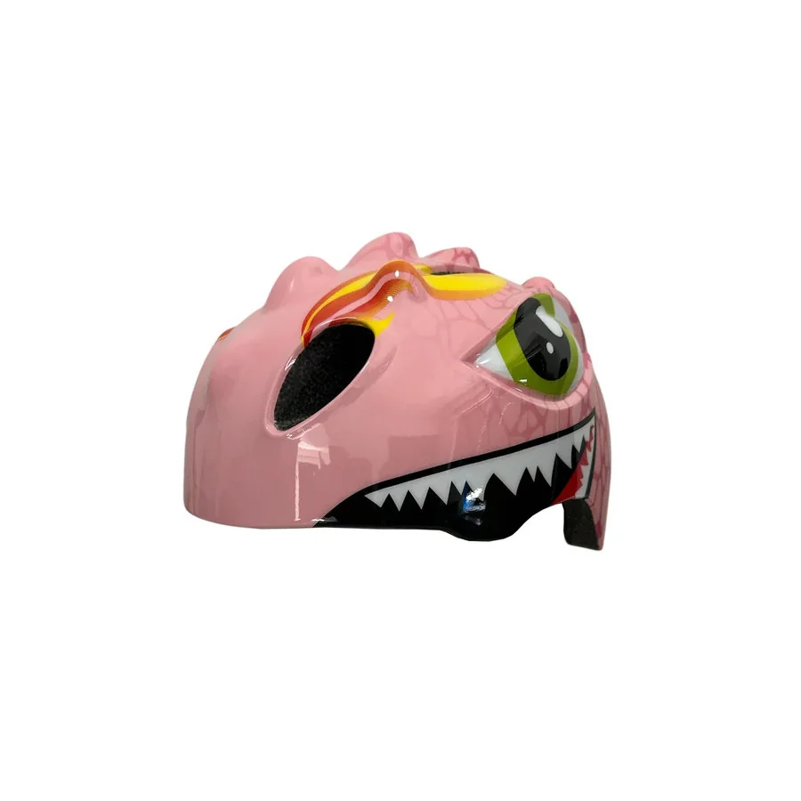 Bicycle Helmet Child Girls Pink Helmet Children - Children's Helmet Dino XS 46/51cm