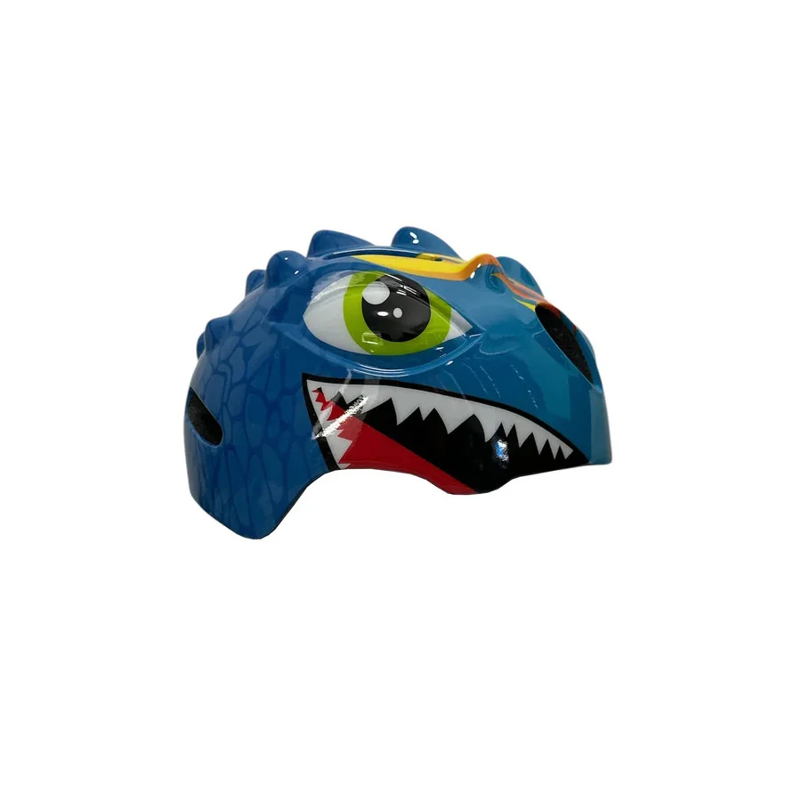 Bicycle helmet for children, boys, blue - Dino XS children's helmet 46/51 cm