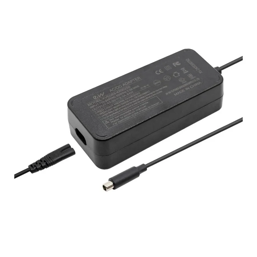Premium Charger 36v (Output 42v) 2A for Xiaomi and ninebot DC 8mm Connector