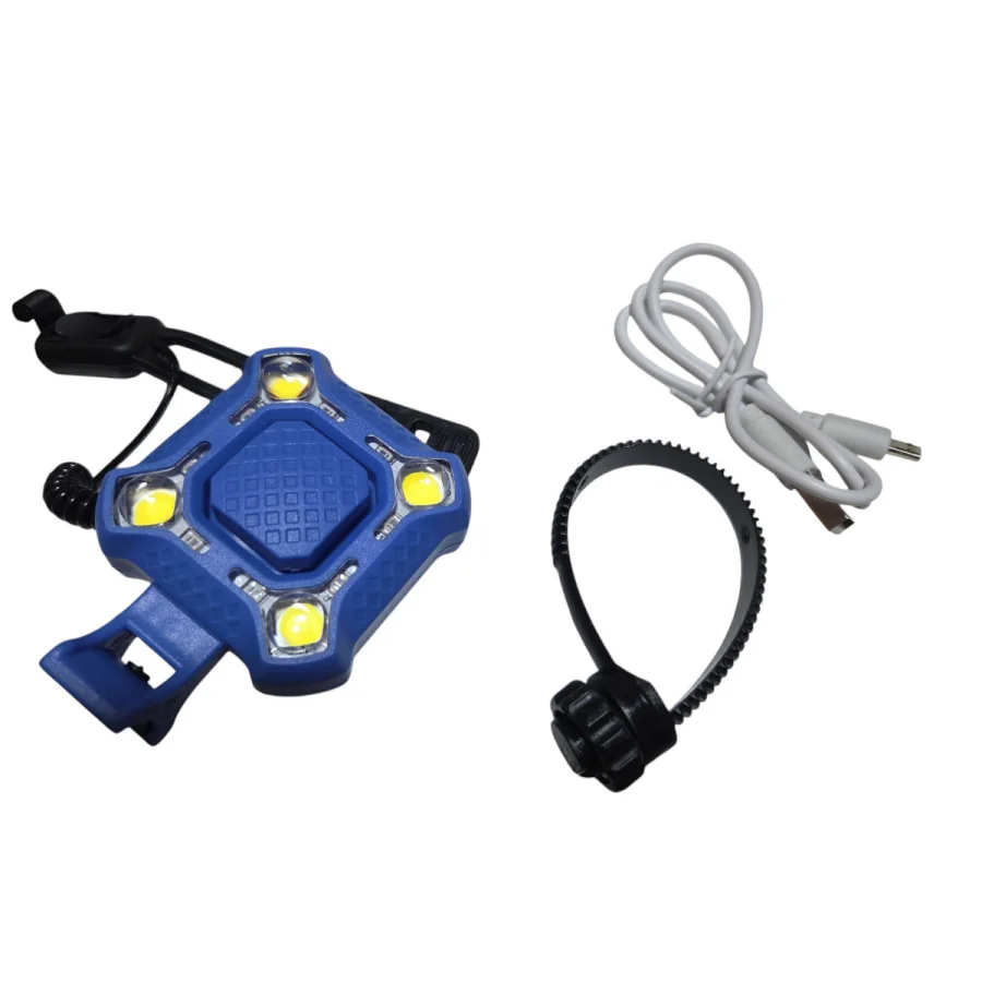 Lamp met hoorn voor (e)-fietsen