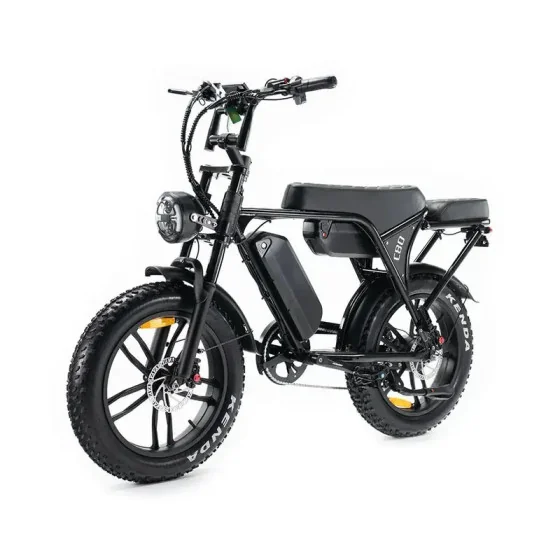 Ouxi C80/V8 PRO MAX Fatbike with Hydraulic brakes without throttle 30 Ah Battery 250W motor - Black
