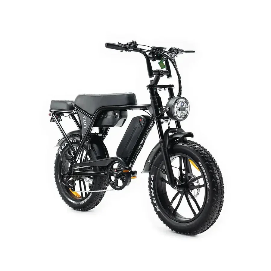 Ouxi C80 PRO MAX - Fatbike Hydraulische remmen 30 Ah Accu 250W - Zwart