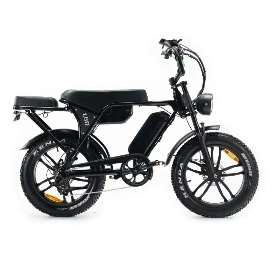 Ouxi C80 PRO MAX - Fatbike Hydraulische remmen 30 Ah Accu 250W - Zwart